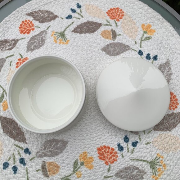 Vtg 70s MIKASA Noir Sugar & Creamer Set - Picture 3 of 13